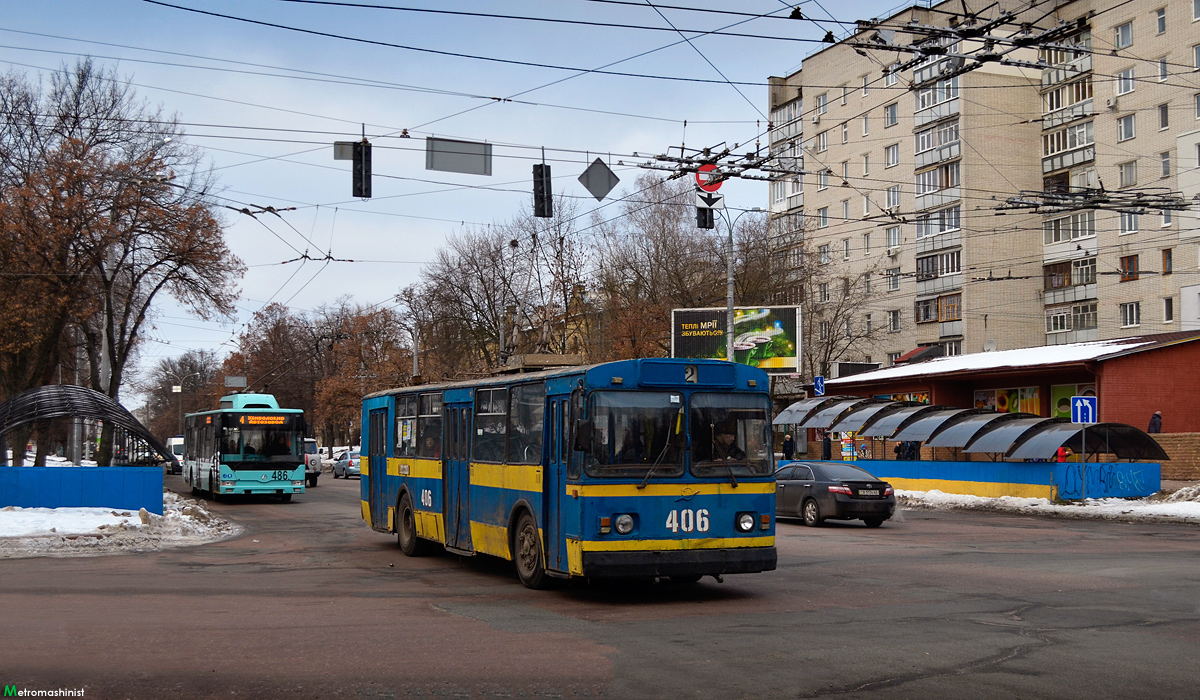 Чернигов, ЗиУ-682В-012 [В0А] № 406