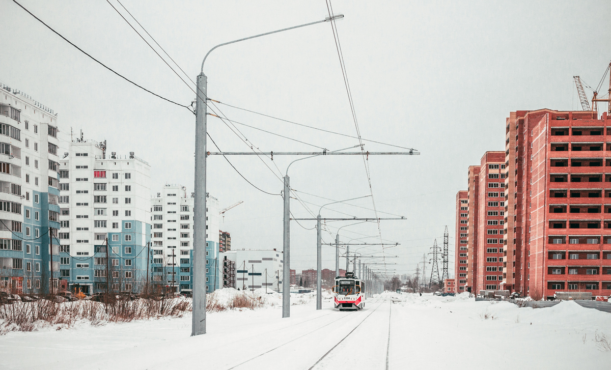 Novosibirsk — Tram road