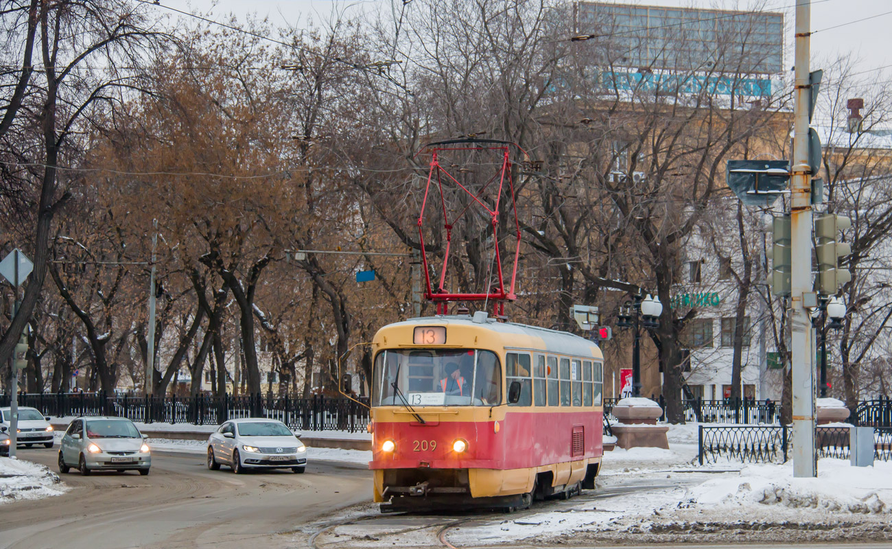Екатеринбург, Tatra T3SU № 209