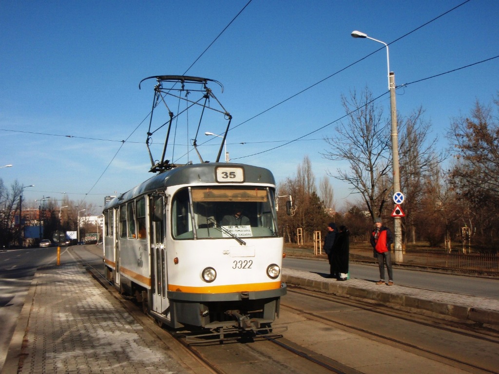 Бухарест - Илфов, Tatra T4R № 3322
