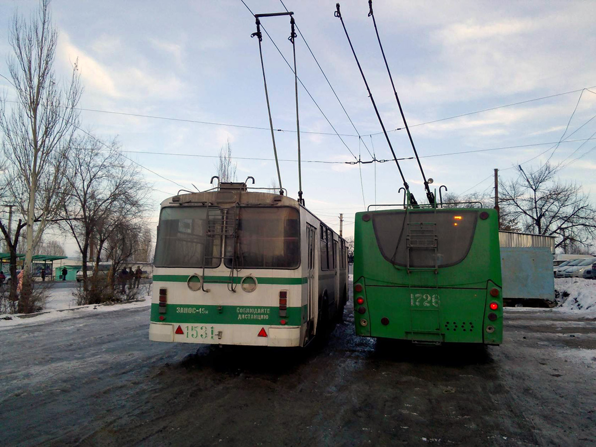 Бишкек, ЗиУ-682Г-018 [Г0Р] № 1531; Бишкек, ВМЗ-5298.01 «Авангард» № 1726