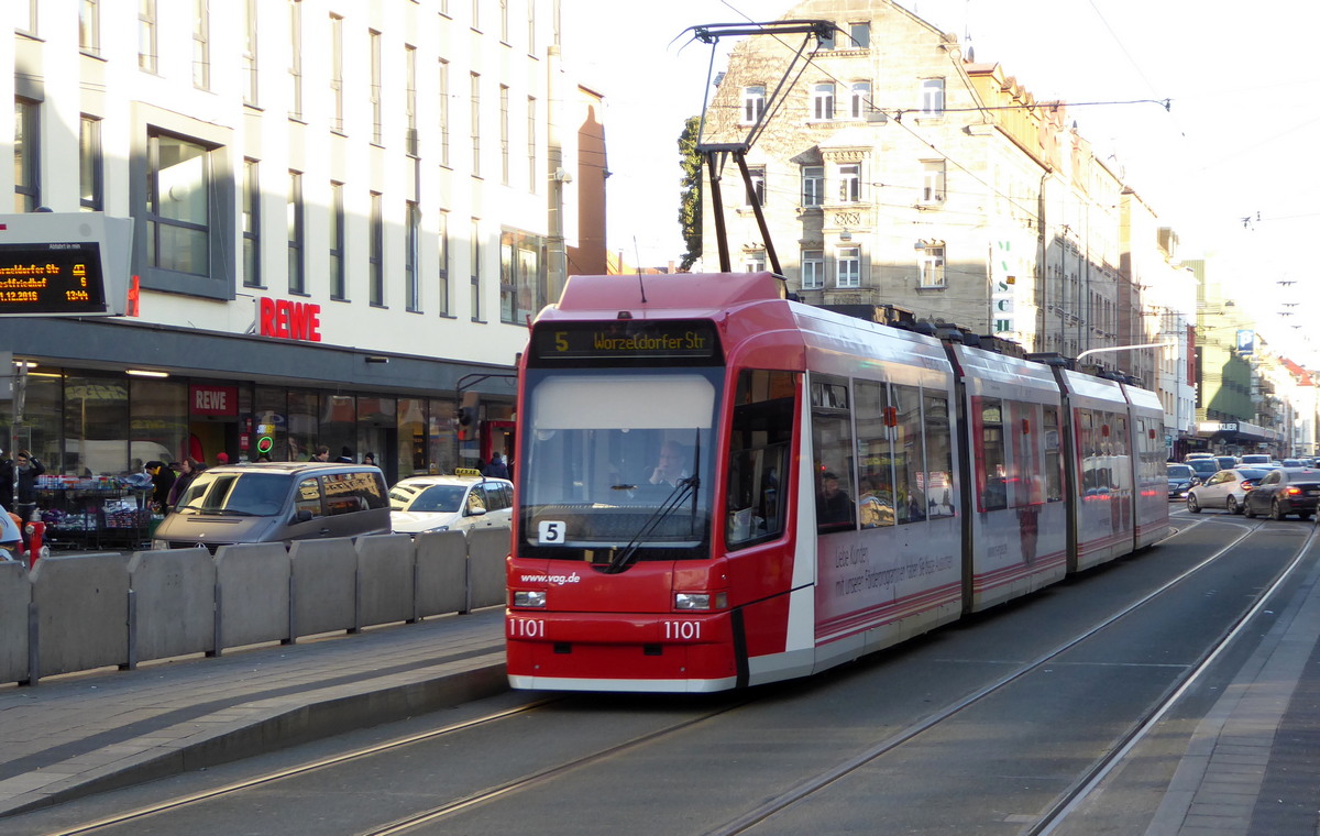 Нюрнберг, Adtranz GT8N2 № 1101