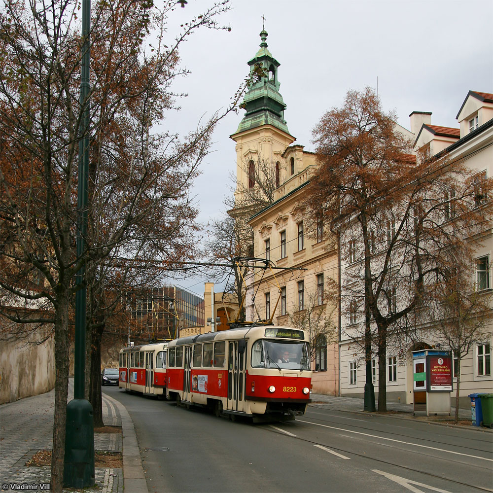 Прага, Tatra T3R.P № 8223
