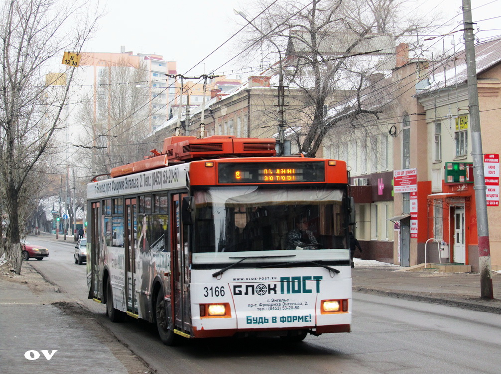 Энгельс, Тролза-5275.06 «Оптима» № 3166