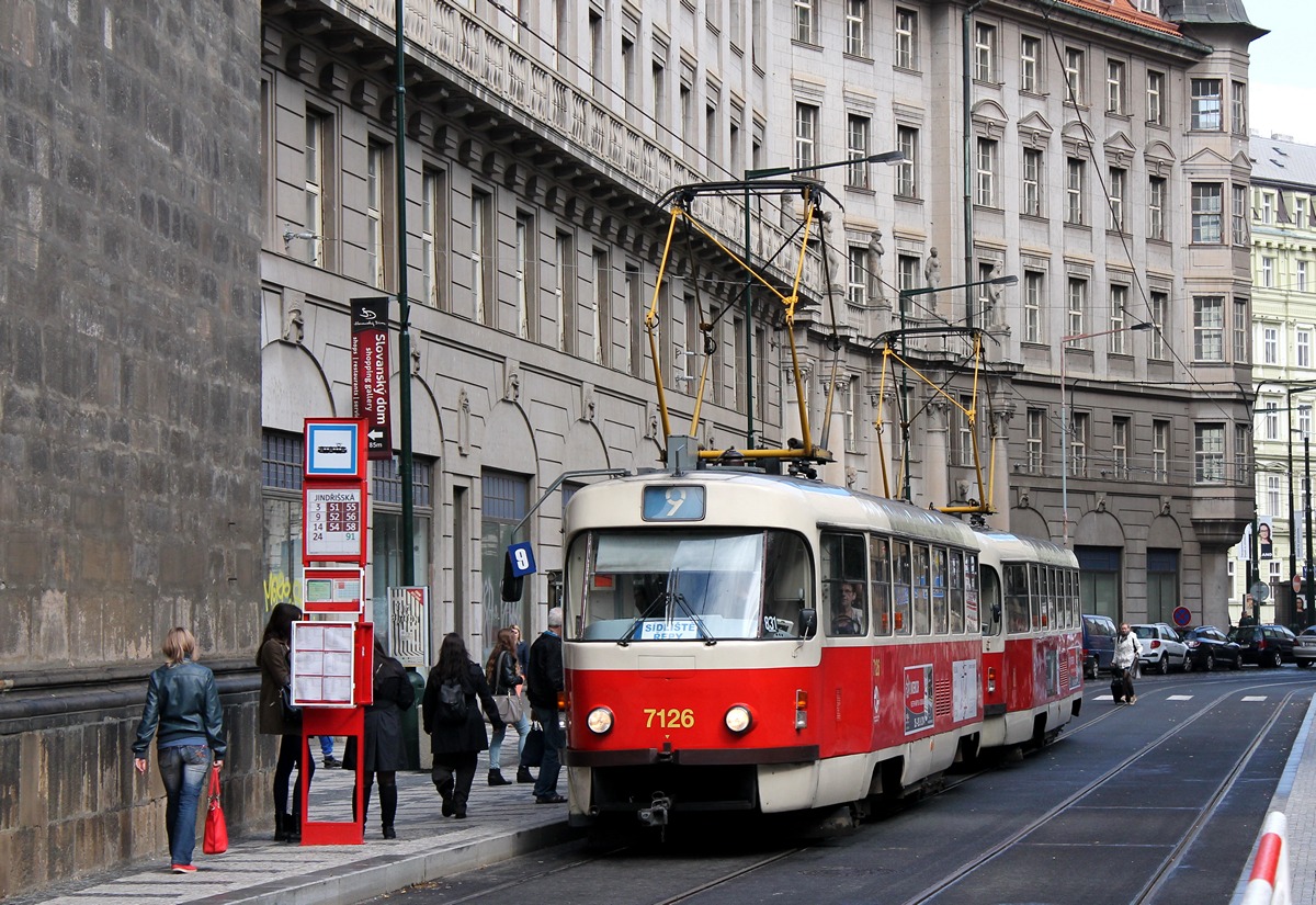 Прага, Tatra T3SUCS № 7126