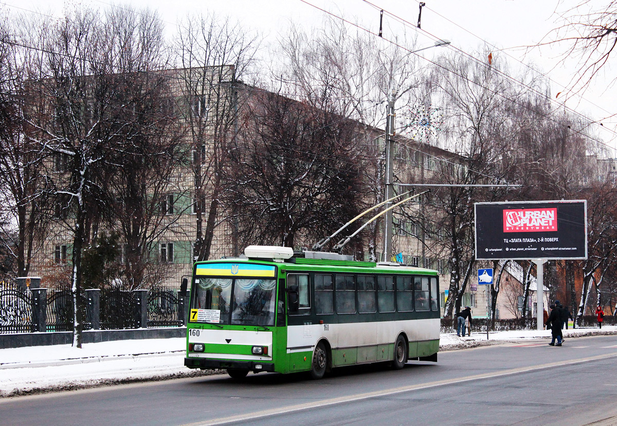 Ровно, Škoda 14TrM № 160