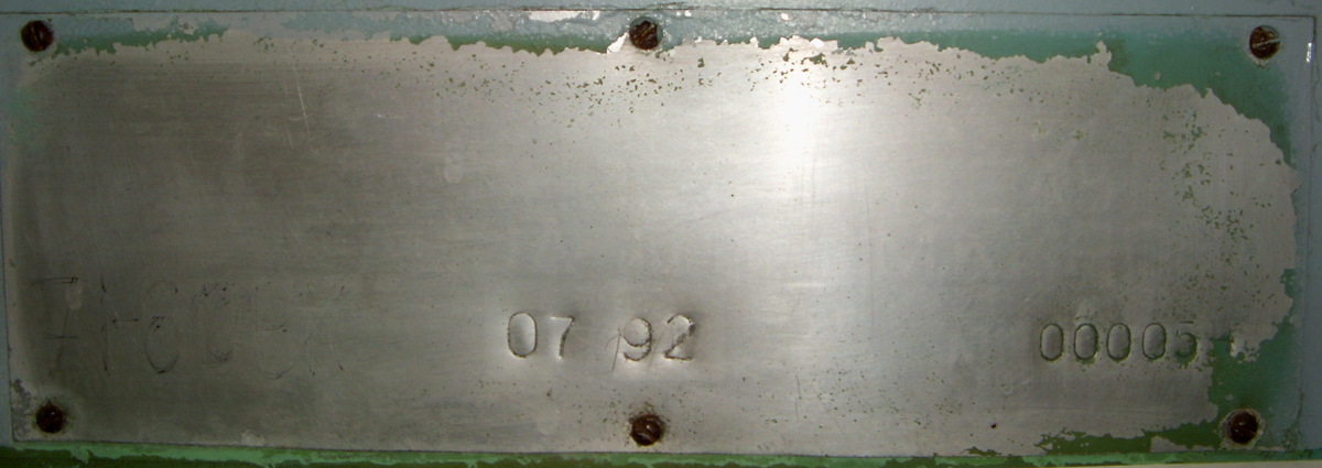 Челябинск, 71-608К № 410; Челябинск — Заводские таблички