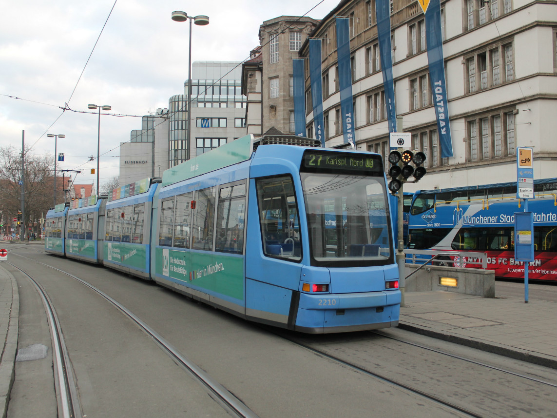 Мюнхен, Adtranz R3.3 № 2210