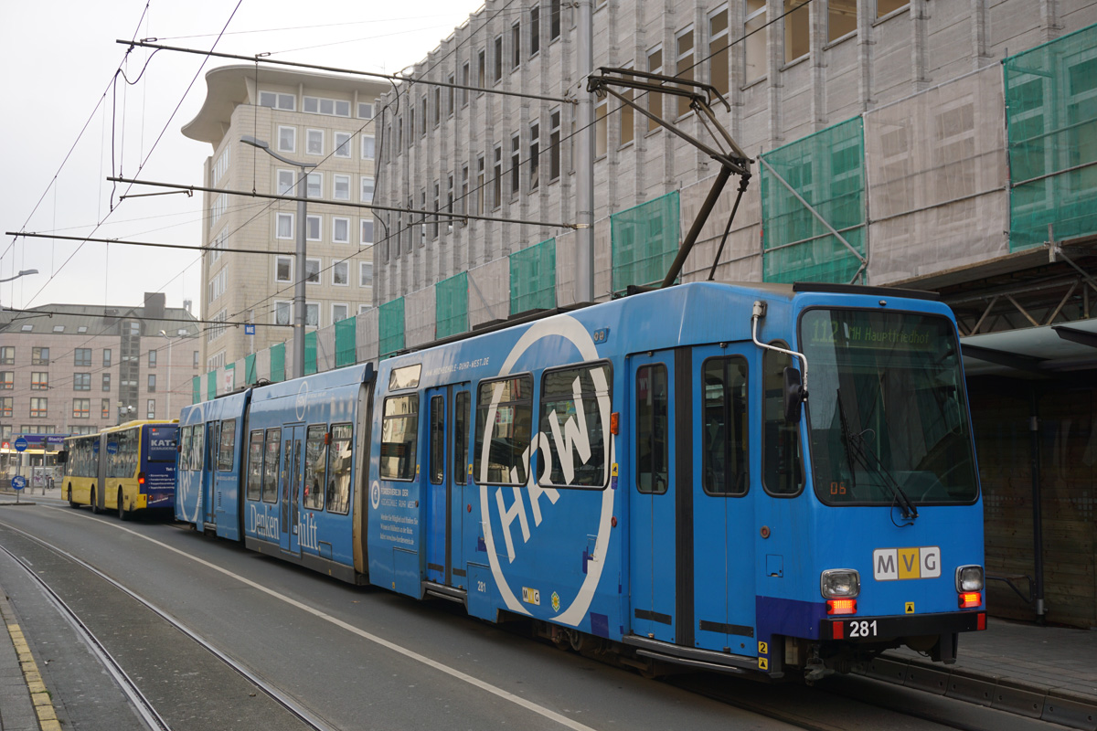 Эссен – Мюльхайм-ан-дер-Рур, Duewag M6C-NF № 281