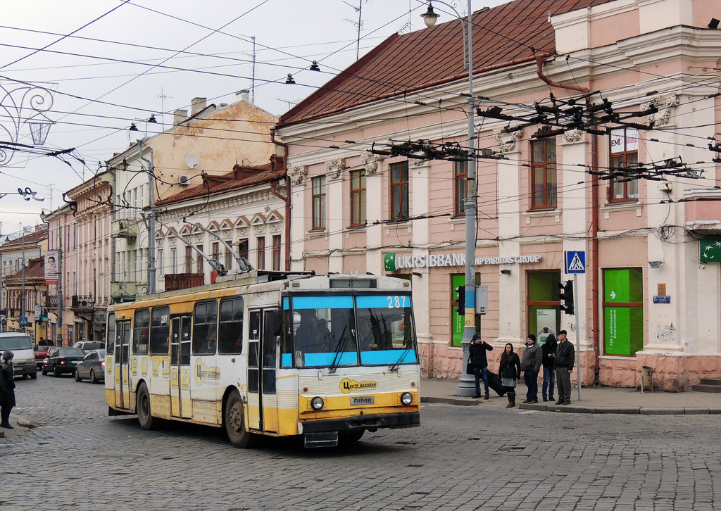 Черновцы, Škoda 14Tr89/6 № 287