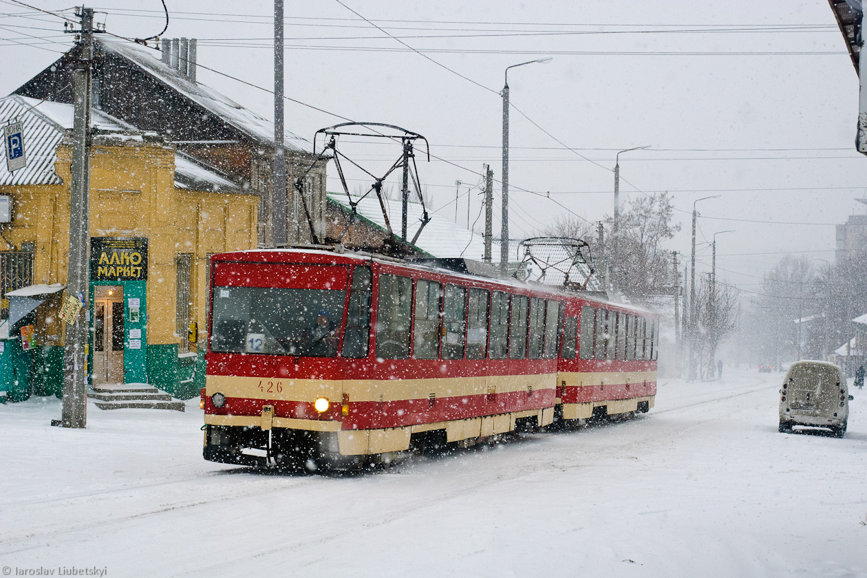 Запорожье, Tatra T6B5SU № 426