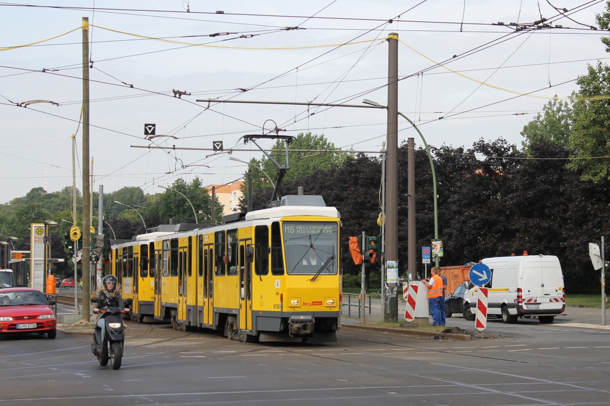 Берлин, Tatra KT4DM № 6130