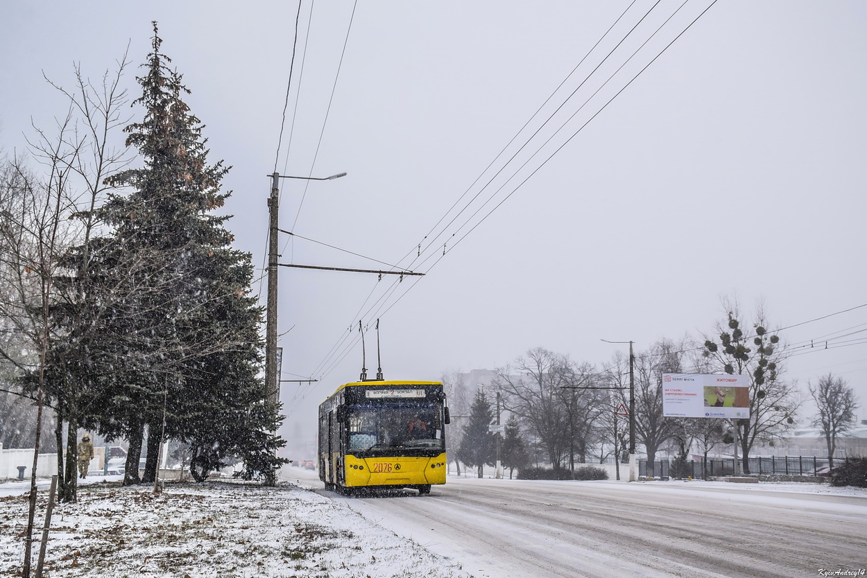Житомир, ЛАЗ E183D1 № 2076