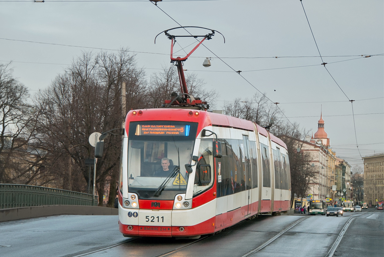 Санкт-Петербург, БКМ 84300М № 5211
