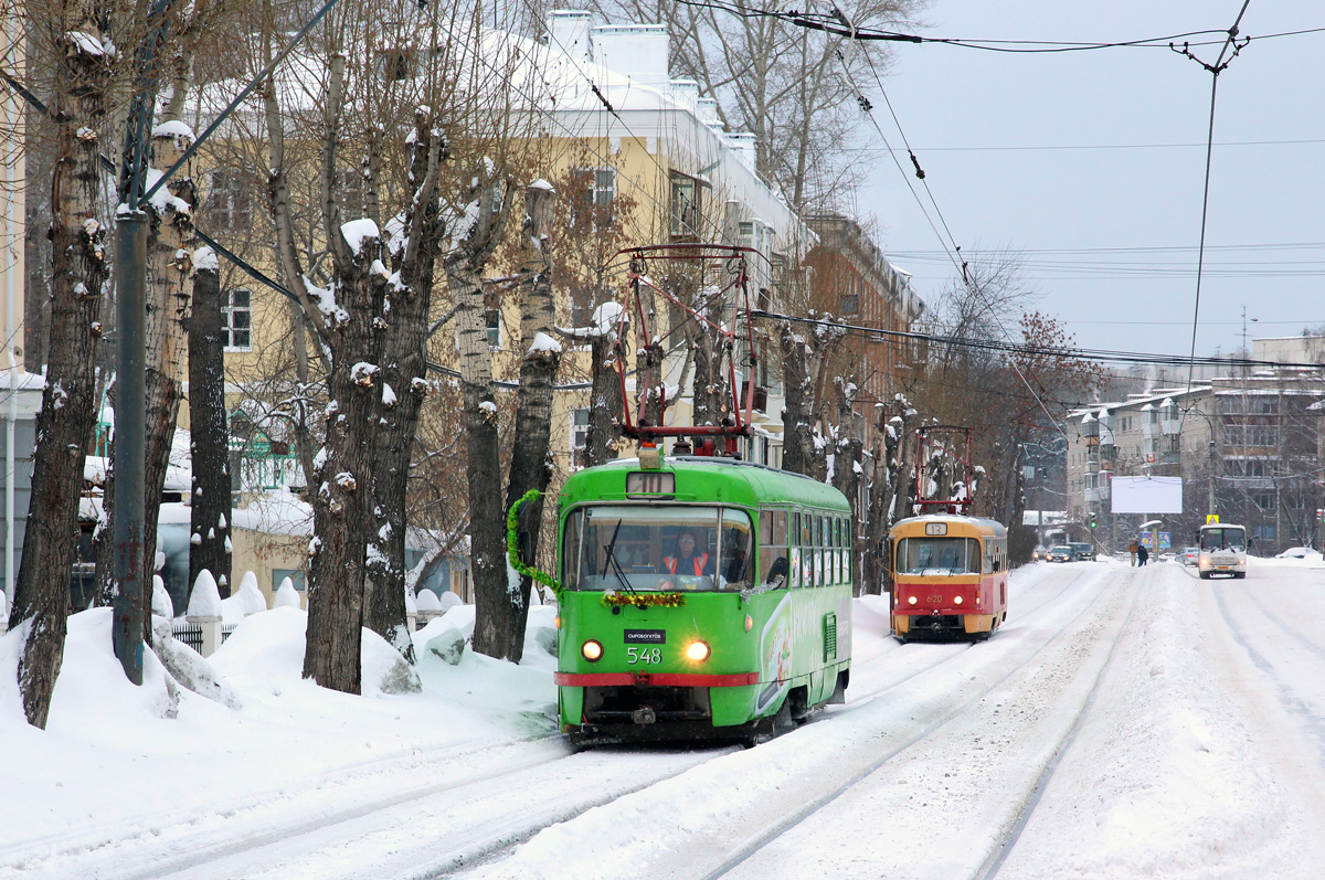 Екатеринбург, Tatra T3SU № 548