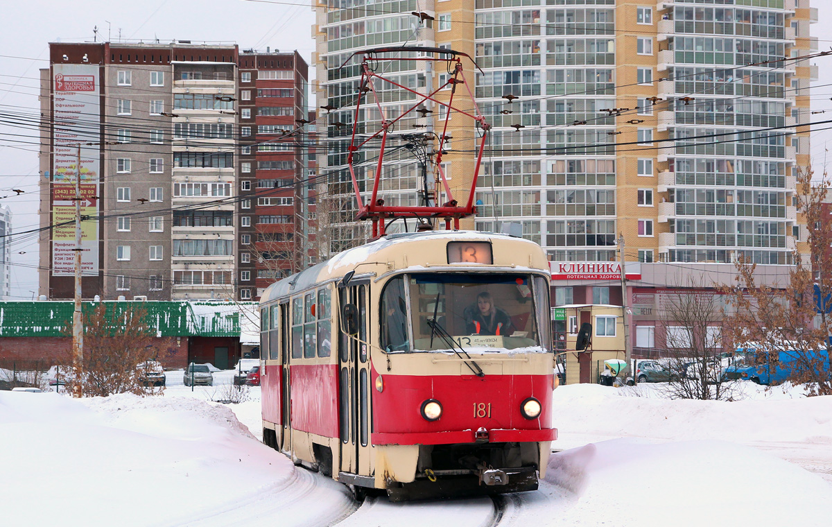 Yekaterinburg, Tatra T3SU Br. 181