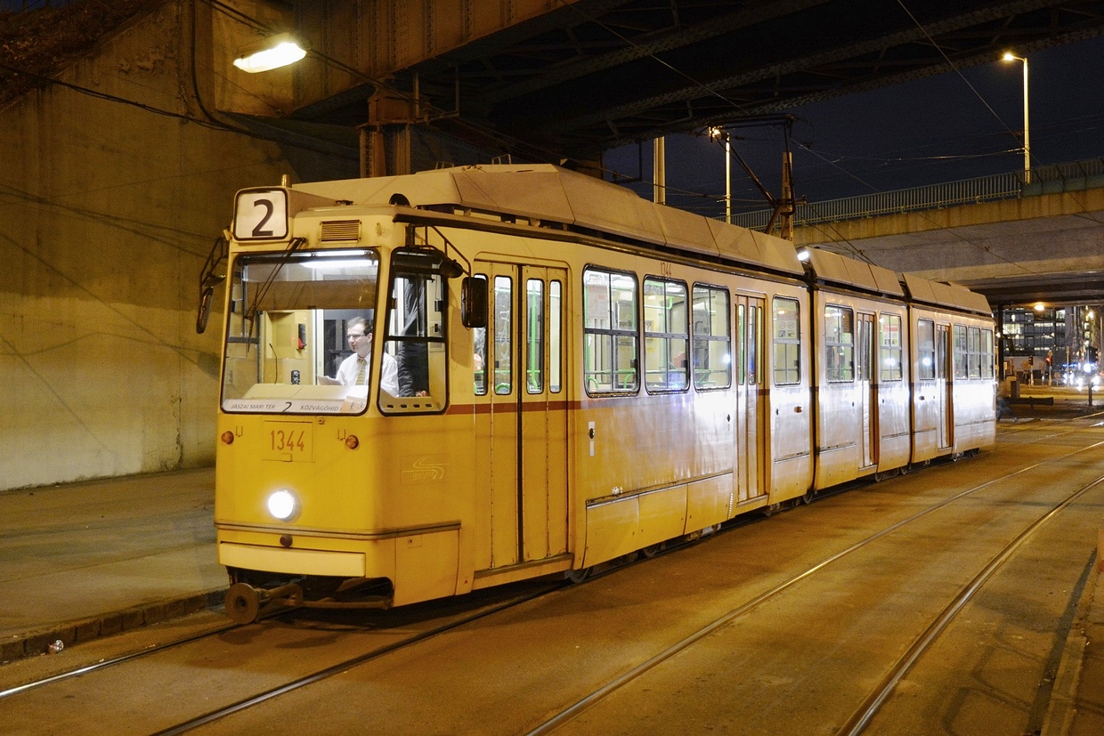 Будапешт, Ganz-Hunslet KCSV7 № 1344