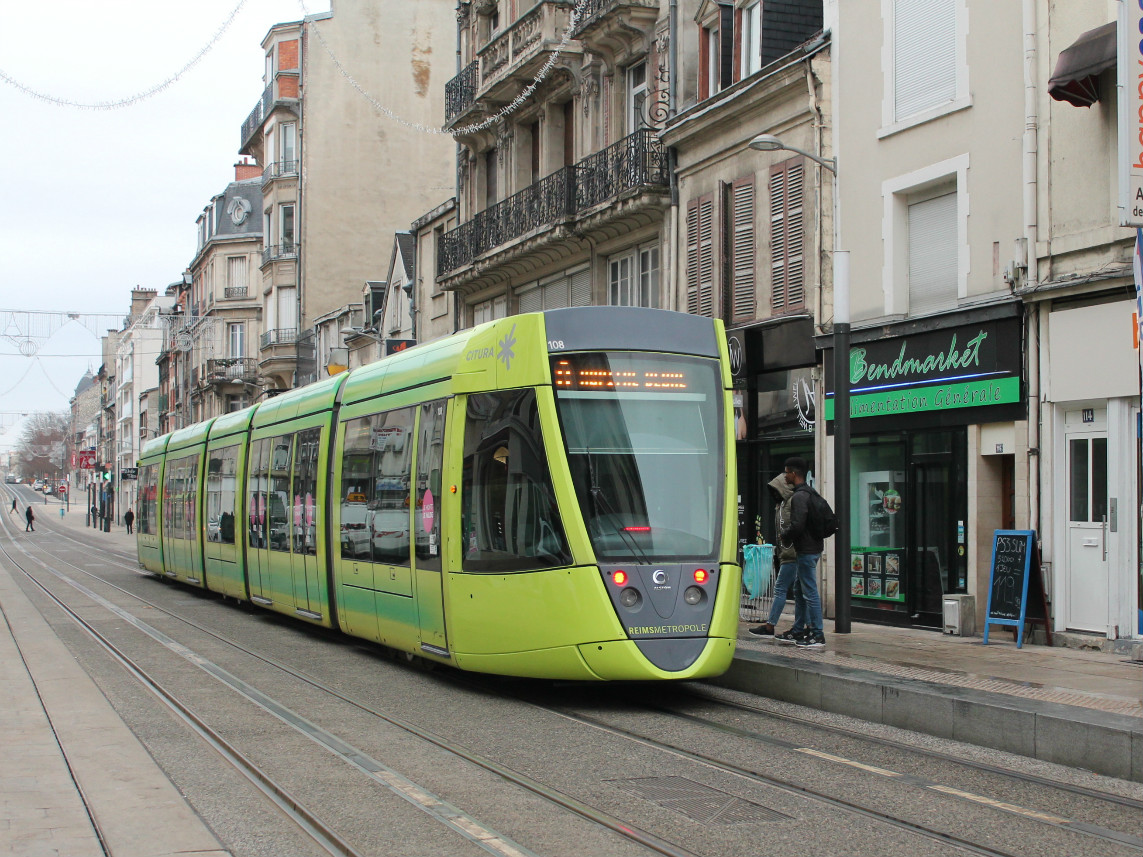Реймс, Alstom Citadis 302 № 108