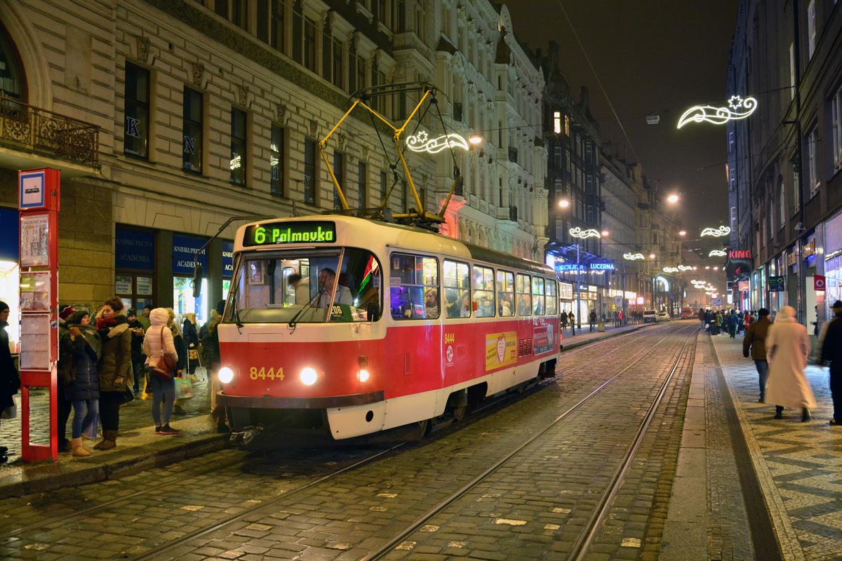 Прага, Tatra T3R.P № 8444
