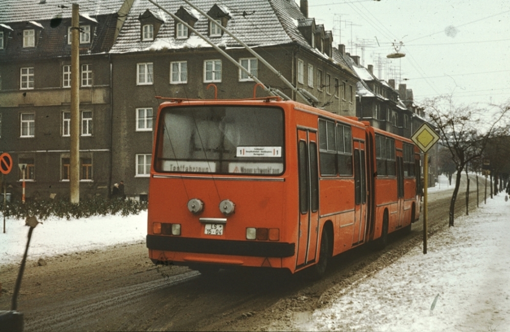 Weimar, Ikarus 280.T6 Br. б/н; Weimar — Old Photos — Trolleybus