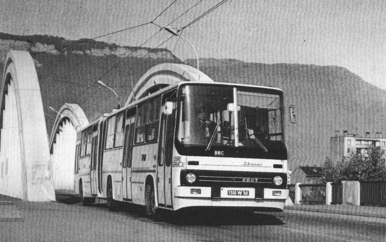 Grenoble, Ikarus 280.T3 Br. 1318 W 38