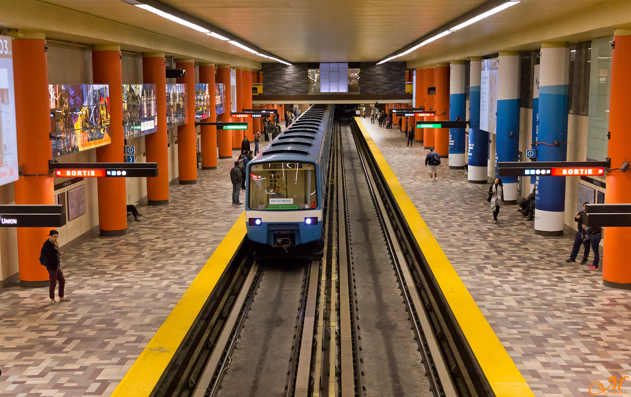 Монреаль — Métro de Montréal -> Ligne verte