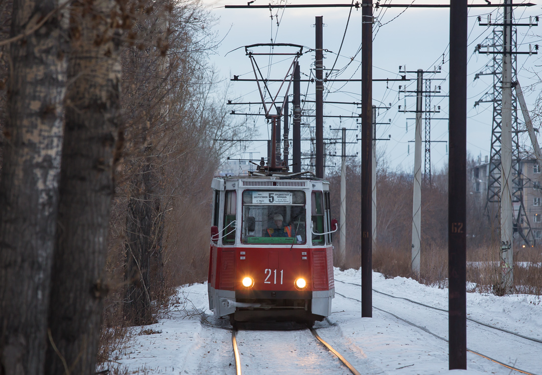 Красноярск, 71-605 (КТМ-5М3) № 211