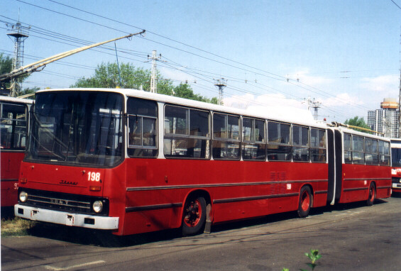 Budapest, Ikarus 284.T1 N°. 198; Budapest — Trolleybus depot Budapest, Ikarus 284.T1 N°. 198; Budapest — Trolleybus depot