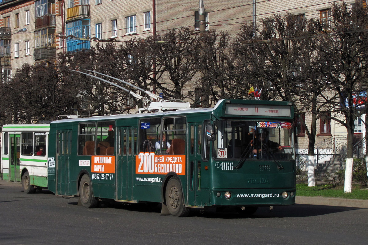 Чебоксары, ЗиУ-682Г-016 (018) № 866
