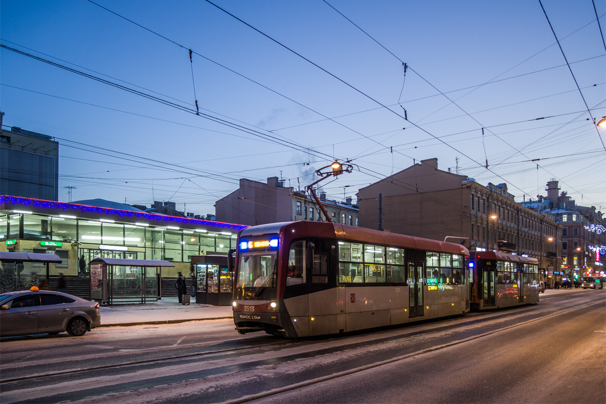 Санкт-Петербург, ЛМ-68М3 № 3513