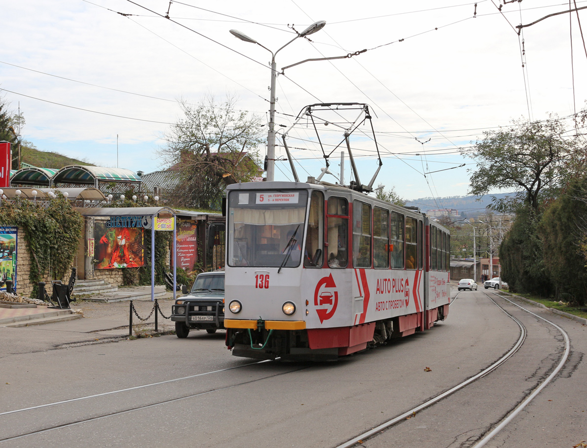 Пятигорск, Tatra KT4SU № 136
