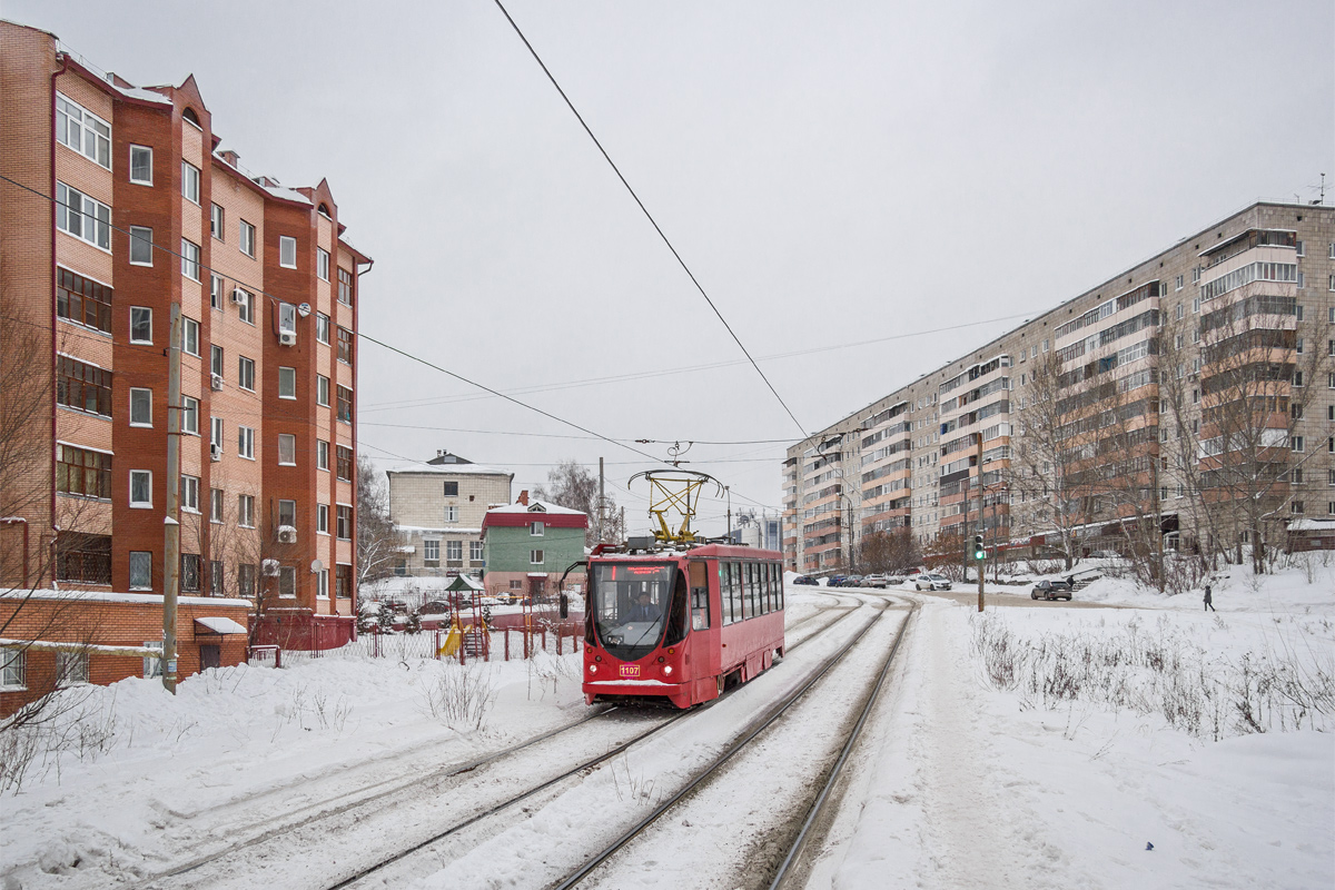 Казань, 71-134АЭ (ЛМ-99АЭ) № 1107