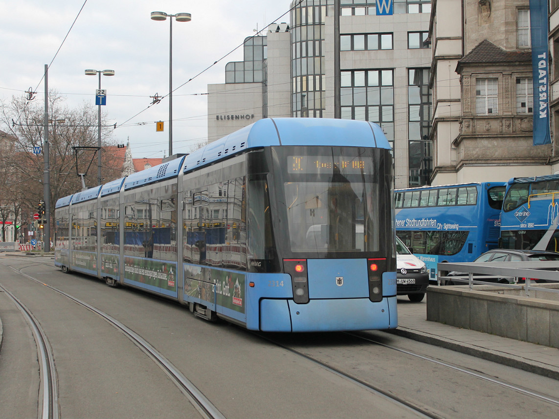 Munich, Stadler Variobahn S1.5 № 2314