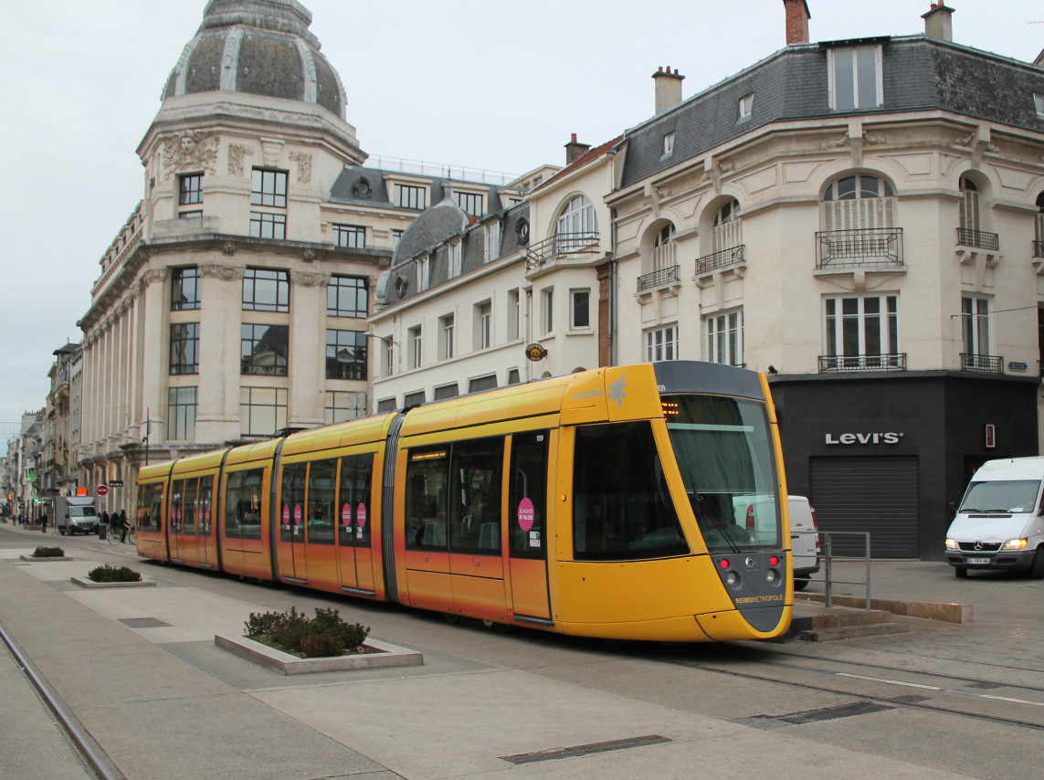 Реймс, Alstom Citadis 302 № 109