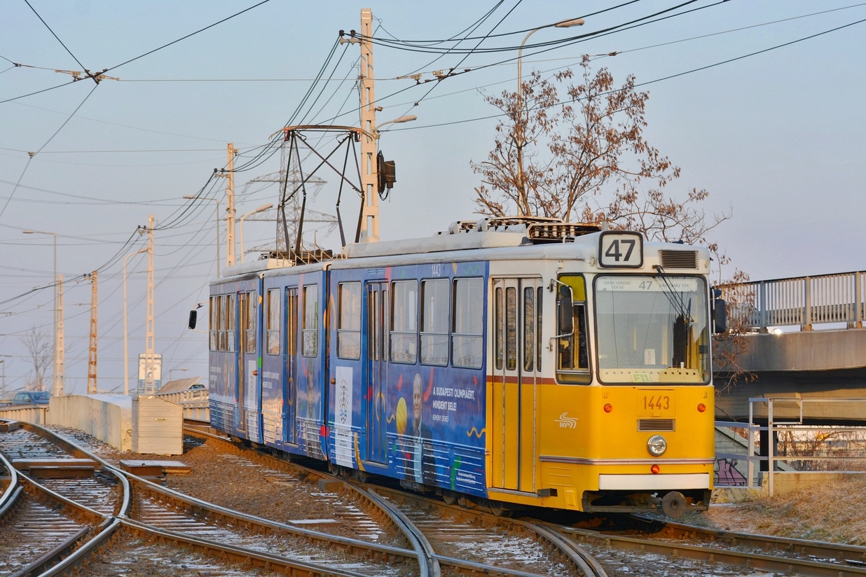 Будапешт, Ganz CSMG2 № 1443