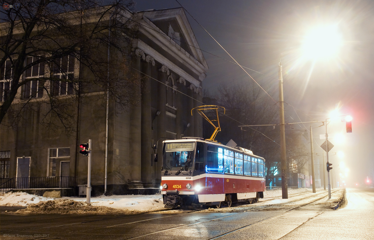 Харьков, Tatra T6A5 № 4534