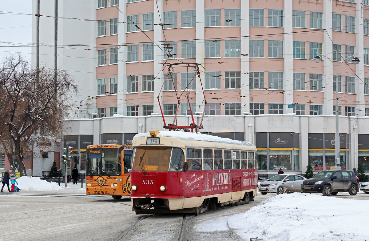 Екатеринбург, Tatra T3SU № 535