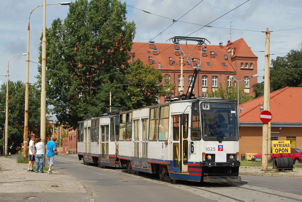 Щецин, Konstal 105Na № 1025