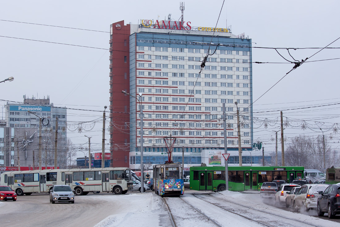 Краснаярск — Трамвайные линии и инфраструктура