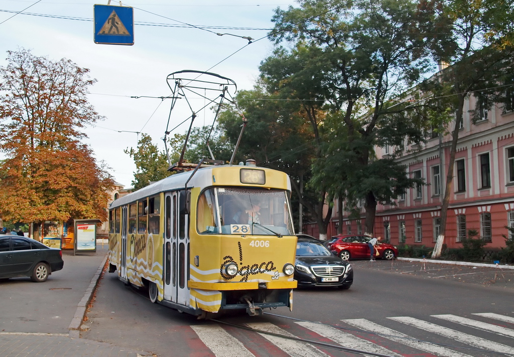 Одесса, Tatra T3R.P № 4006