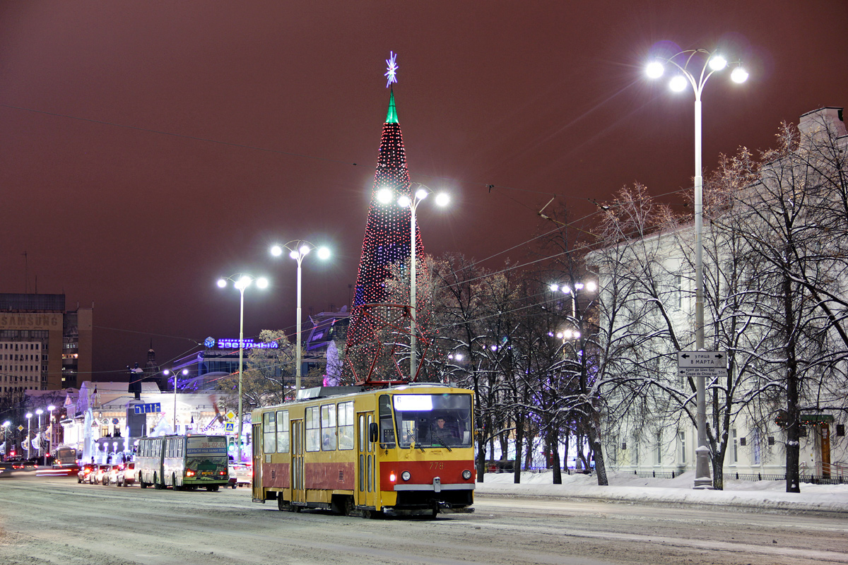Екатеринбург, Tatra T6B5SU № 778