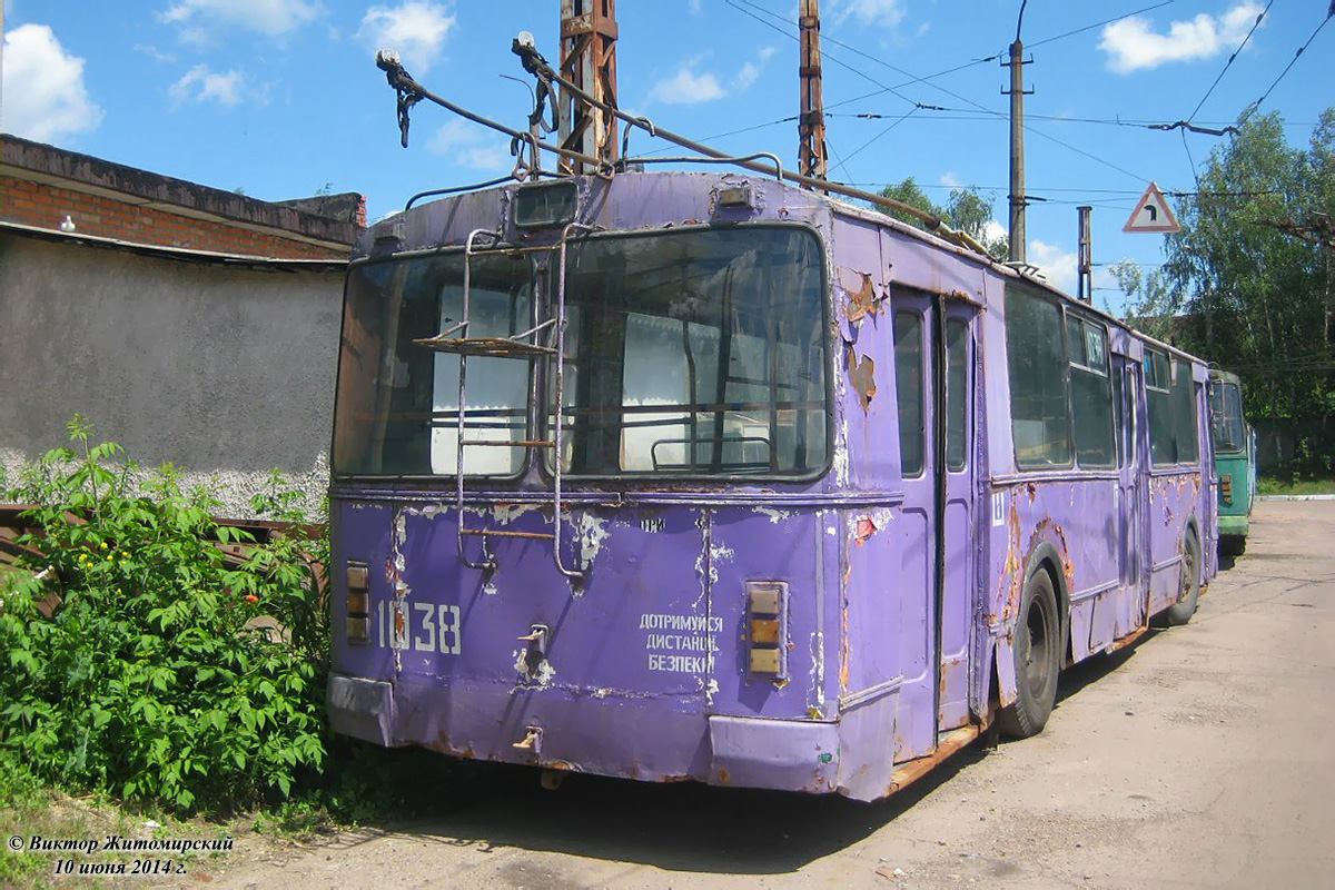 Житомир, ЗиУ-682В № 1038