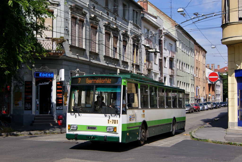 Сегед, Škoda 14Tr08/6 № T-701