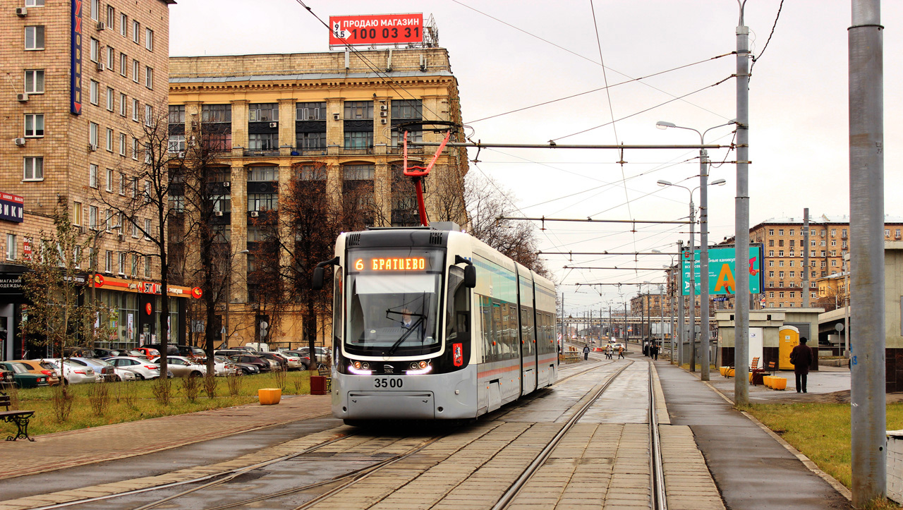 Москва, 71-414 (Pesa Fokstrot) № 3500