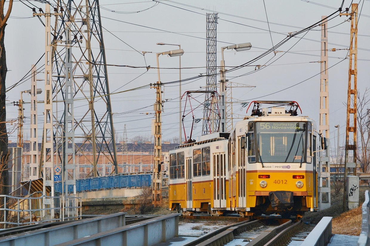 Budapest, Tatra T5C5K2 № 4012