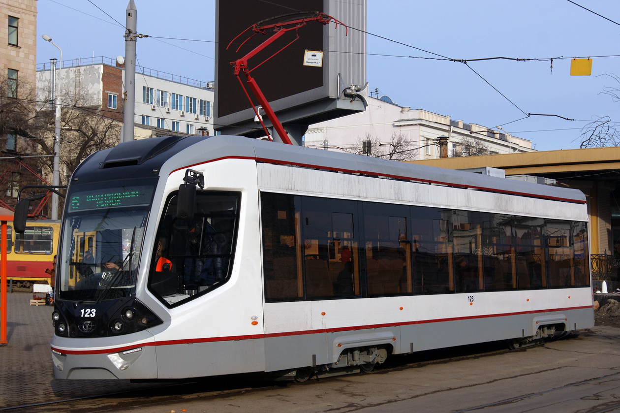 Ростов-на-Дону, 71-911E «City Star» № 123