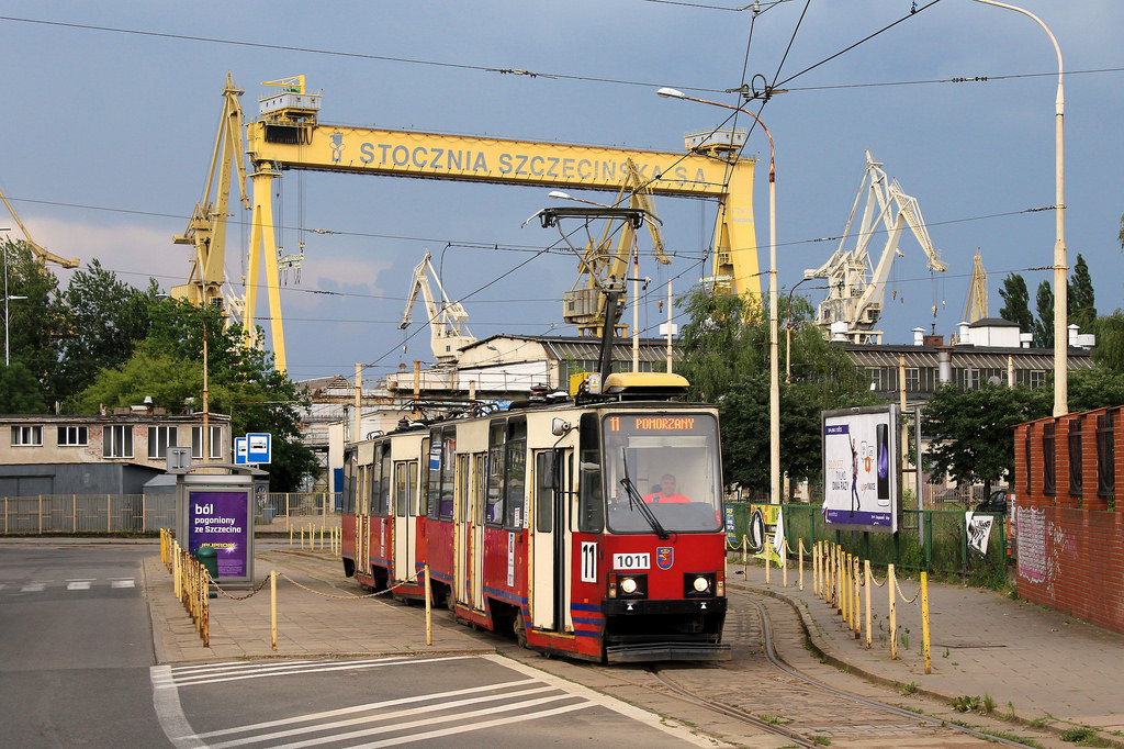 Щецин, Konstal 105Na № 1011