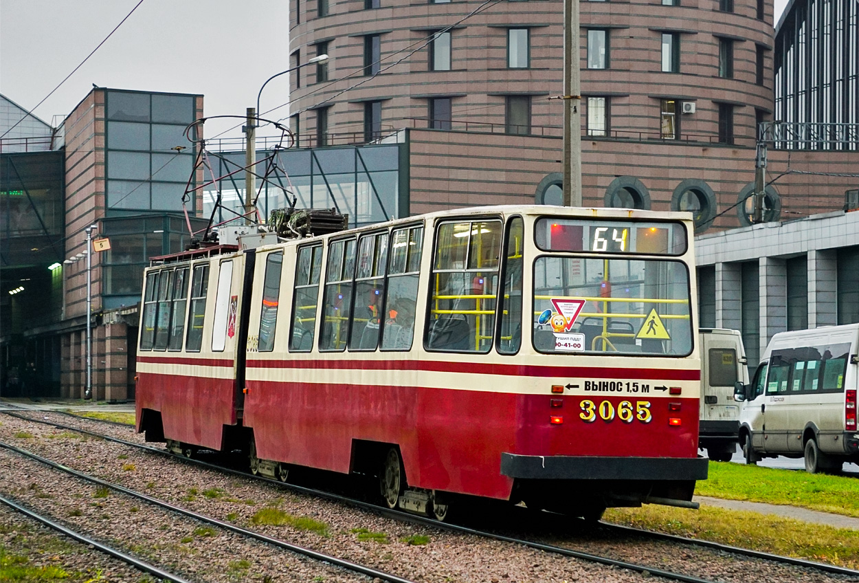 Санкт-Петербург, ЛВС-86К-М № 3065 Санкт-Петербург, ЛВС-86К-М № 3065