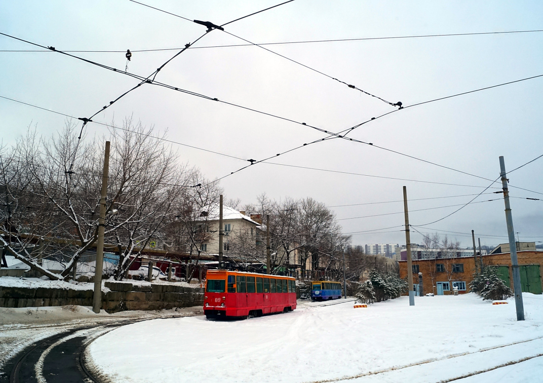 Владивосток, 71-605А № 09; Владивосток — Снегопады