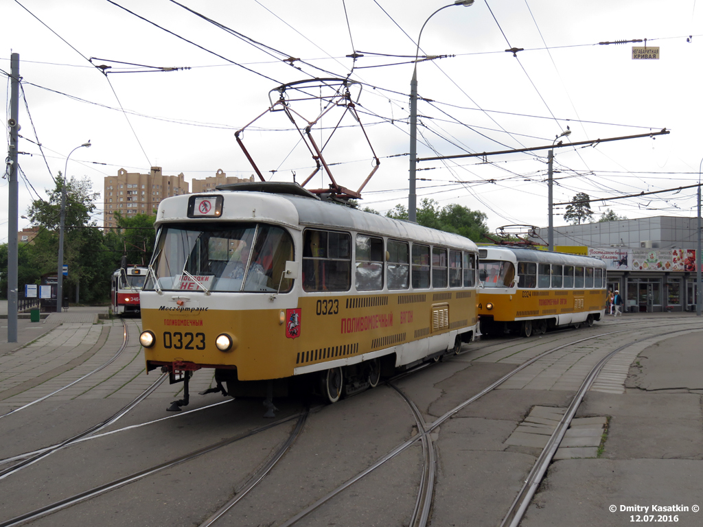 Moskva, Tatra T3SU Br. 0323 Moskva, Tatra T3SU Br. 0323